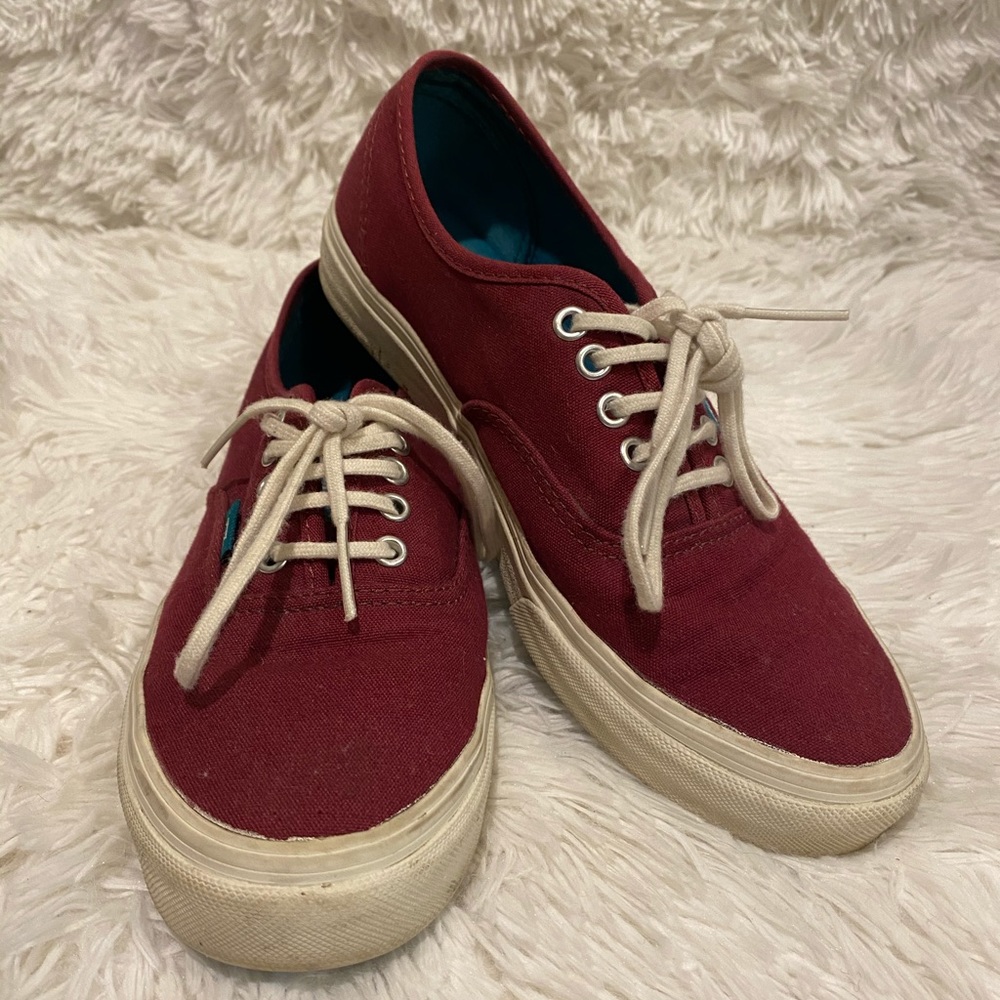 Maroon Vans